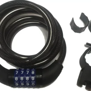 Candado Cable Espiral Con Clave 10X150