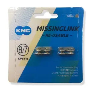 Candado O Union 7/8 Vel. Kmc Missing Link Carton X 2 Und