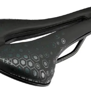 Galápago Sillín Bicicleta Ruta Mtb Gw Ray Negro 145 Mm Negro 25.5 Cm 14.5 Cm