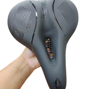 Silla Asiento De Bicicleta Gel 3d Con Tira Reflectiva Negro Negro